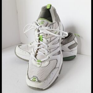 💚 Avia DCS Plus Athletic Sneakers Shoes Running Active Womens 9.5 White Green